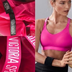 VS VICTORIA SPORT INCREDIBLE LOGO SPORT BRA 34DD